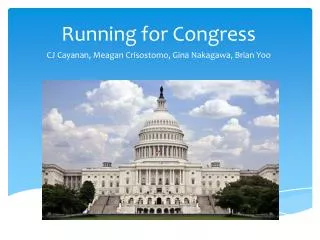 Running for Congress