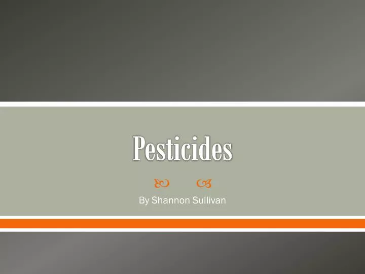 pesticides