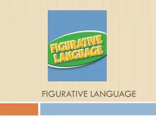 Figurative language