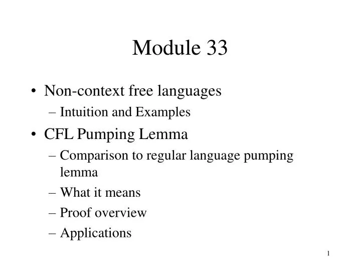 module 33