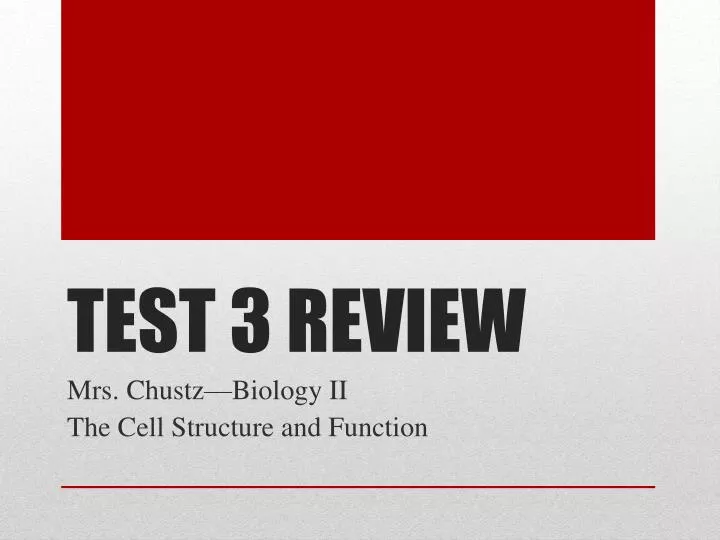 test 3 review