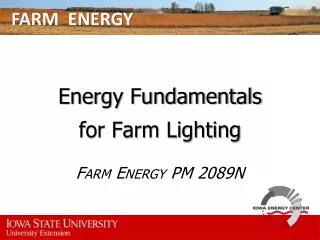 FARM ENERGY