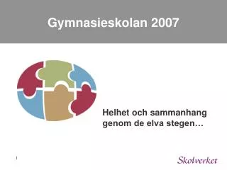 gymnasieskolan 2007