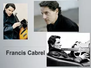 francis cabrel
