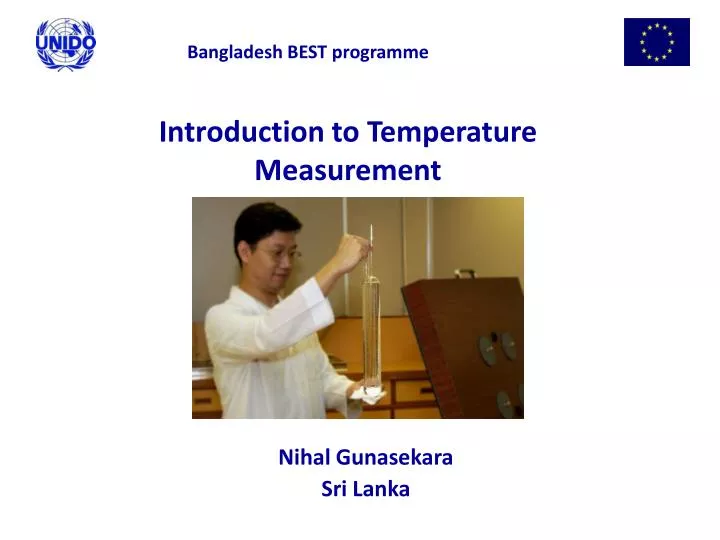 introduction to temperature measurement