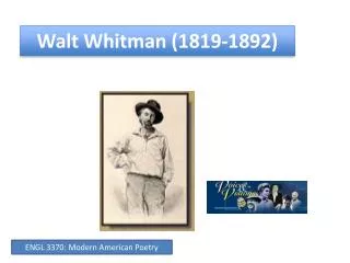 Walt Whitman (1819-1892)