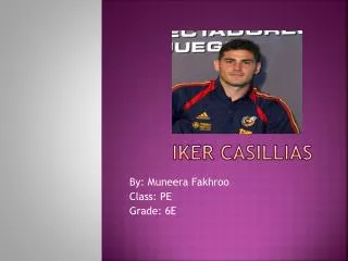 Iker Casillias