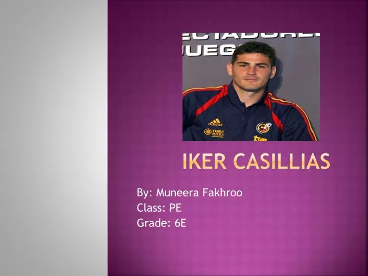 iker casillias