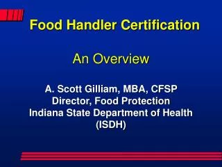 The Conference for Food Protection (CFP)
