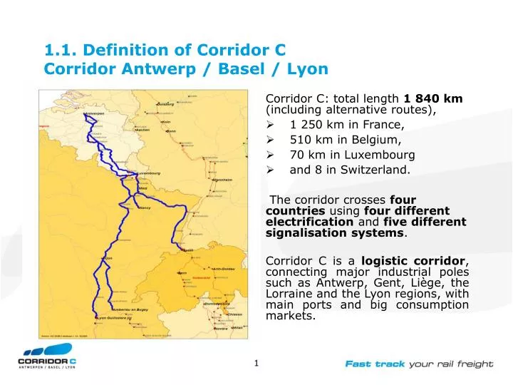 1 1 definition of corridor c corridor antwerp basel lyon