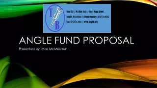 Angle Fund Proposal