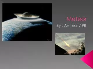 m eteor