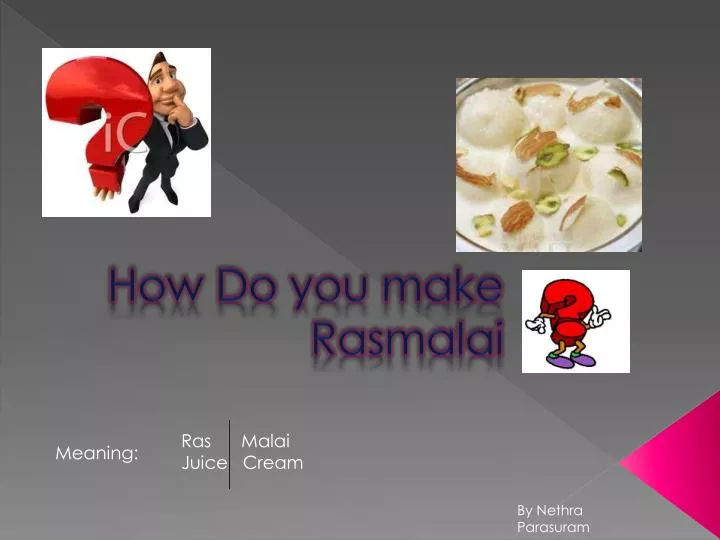 how do you make rasmalai