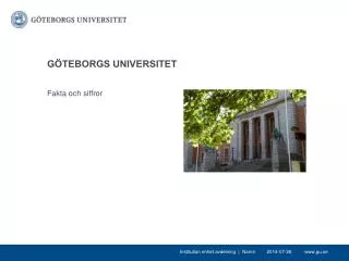 g teborgs universitet