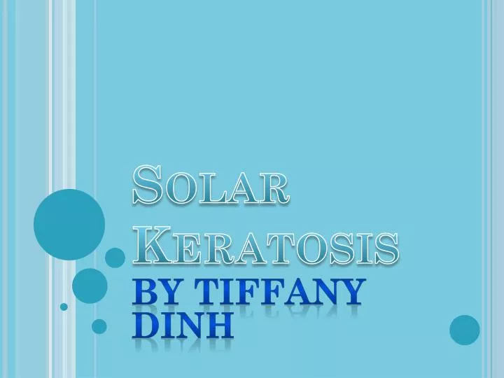 solar keratosis