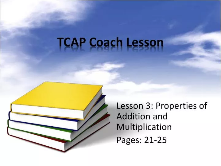 tcap coach lesson