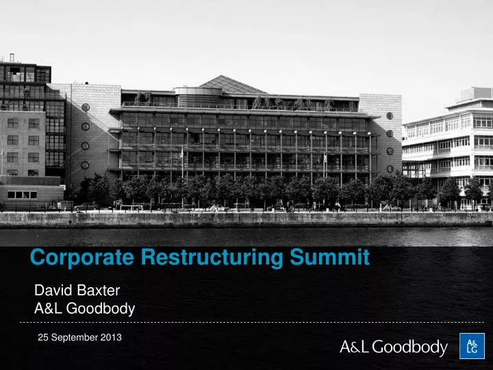 corporate restructuring summit