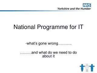 National Programme for IT