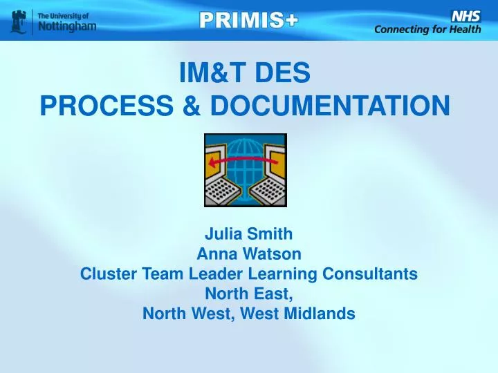 im t des process documentation