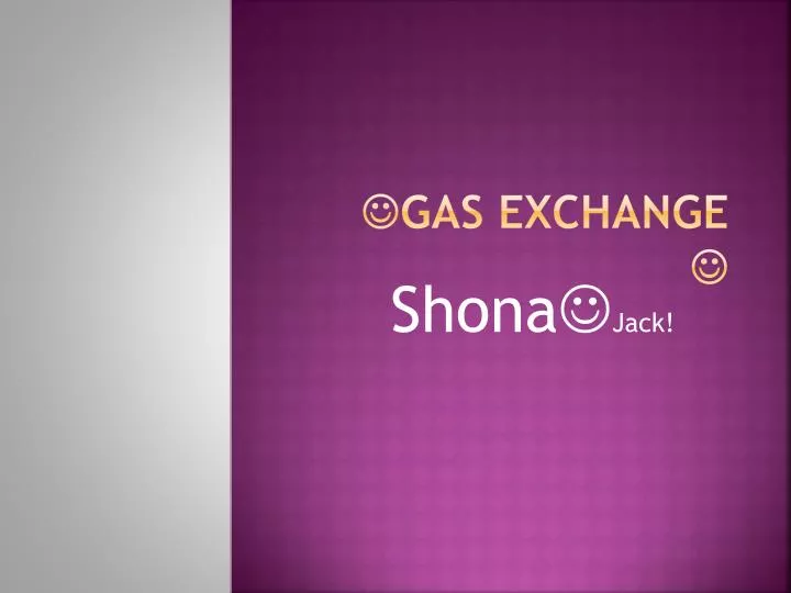 gas exchange