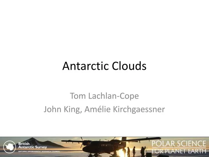 antarctic clouds