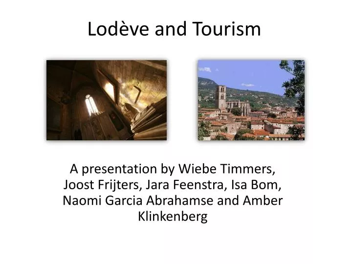 lod ve and tourism