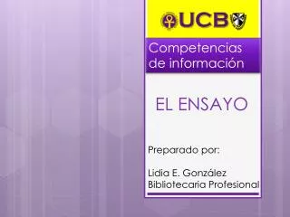 el ensayo