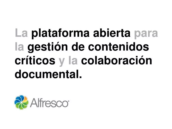 la plataforma abierta para la gesti n de contenidos cr ticos y la colaboraci n documental