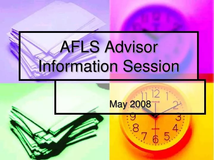 afls advisor information session