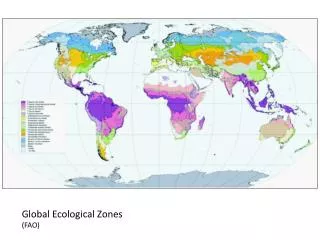 Global Ecological Zones (FAO)