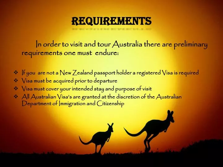requirements