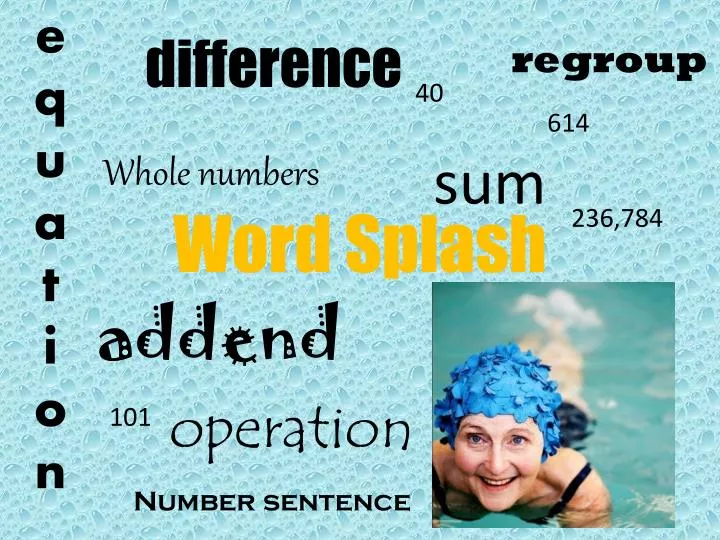 word splash