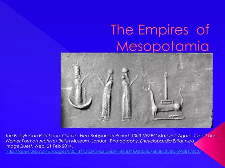 the empires of m esopotamia