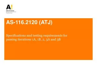 AS-116.2120 (ATJ)