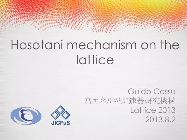 hosotani mechanism on the lattice