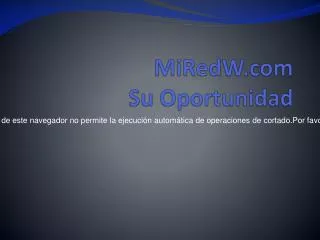 miredw com su oportunidad