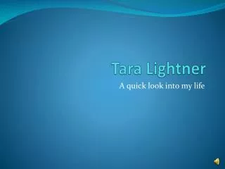 Tara Lightner