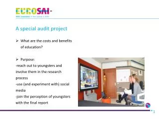 A special audit project