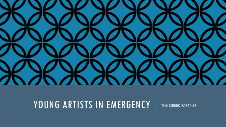 young artists in emergency