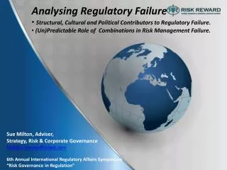 Analysing Regulatory Failure