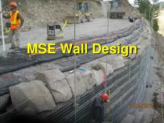 MSE Wall Design