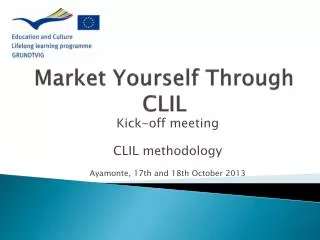 Market Yourself Through CLIL
