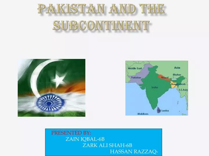 pakistan and the subcontinent