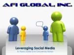 Leveraging Social Media - slide 1
