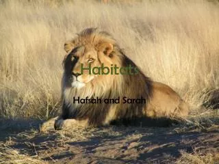 habitats