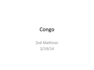 Congo