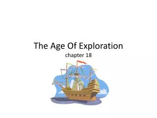 The Age Of Exploration chapter 18