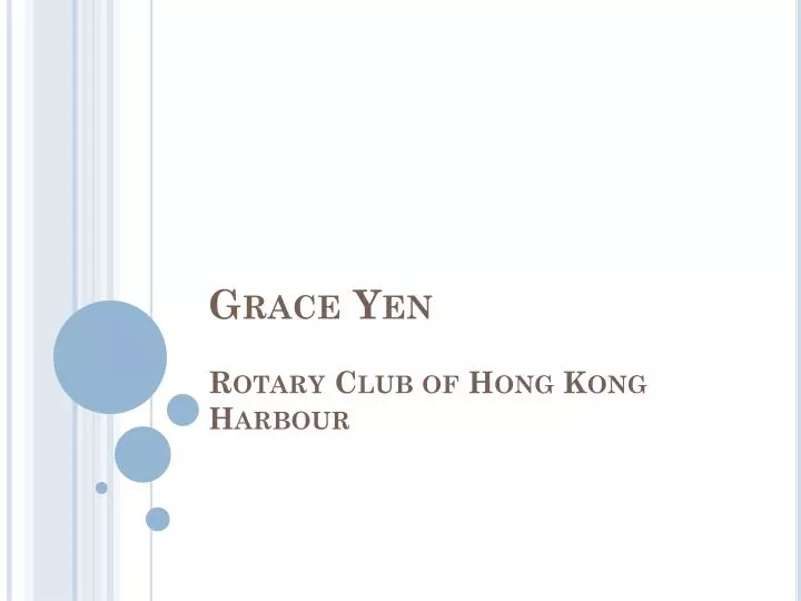 grace yen rotary club of hong kong harbour