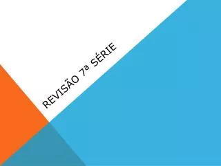 revis o 7 s rie