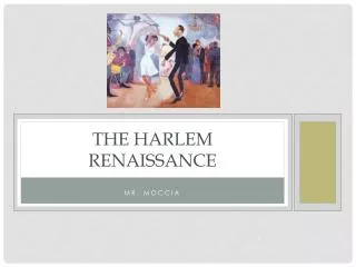 the harlem renaissance